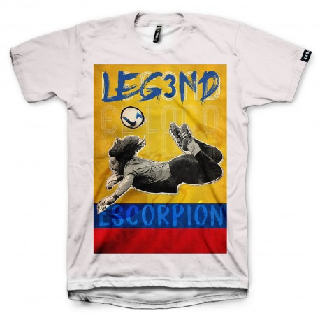 camiseta leg3nd escorpion rene higuita