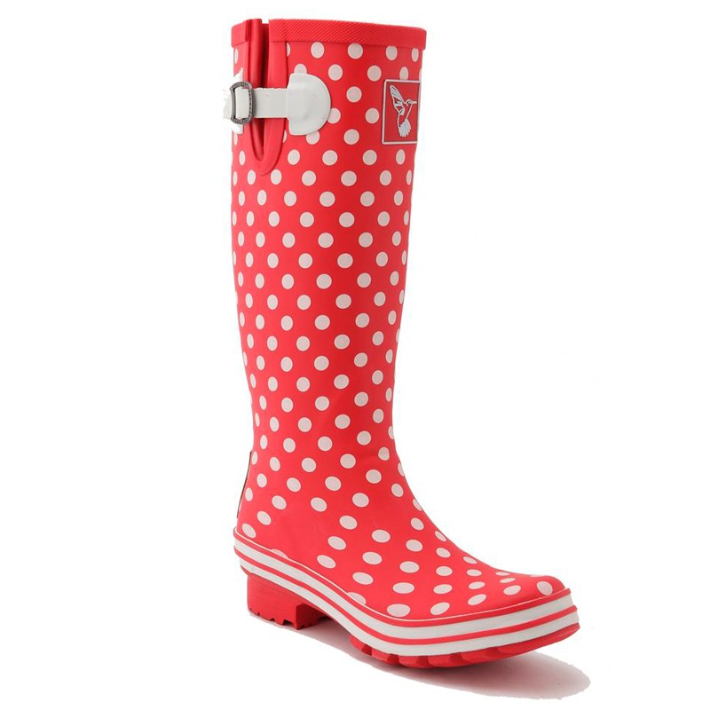 BOTAS DE AGUA ALTAS EVERCREATURES POLKA DOT