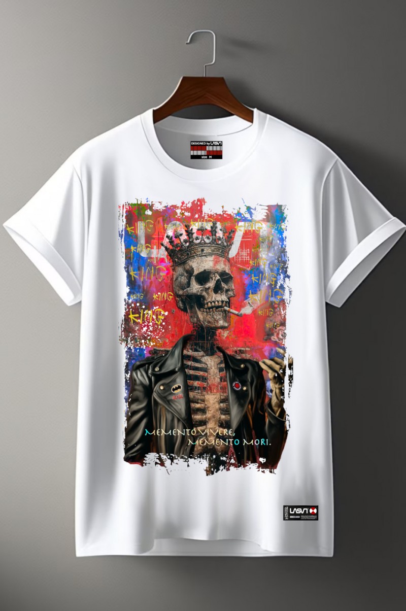 camiseta-de-hombre-lasal-memento-blanco
