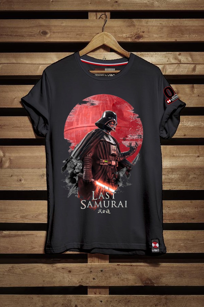 camiseta-de-hombre-lasal-samurai-negra